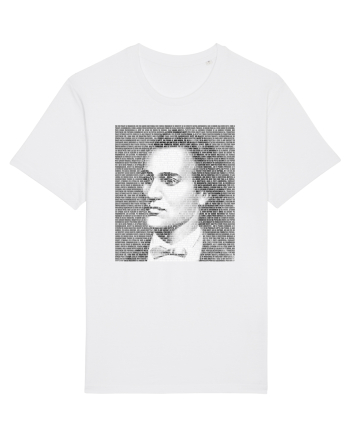 cu iz românesc: Mihai Eminescu White
