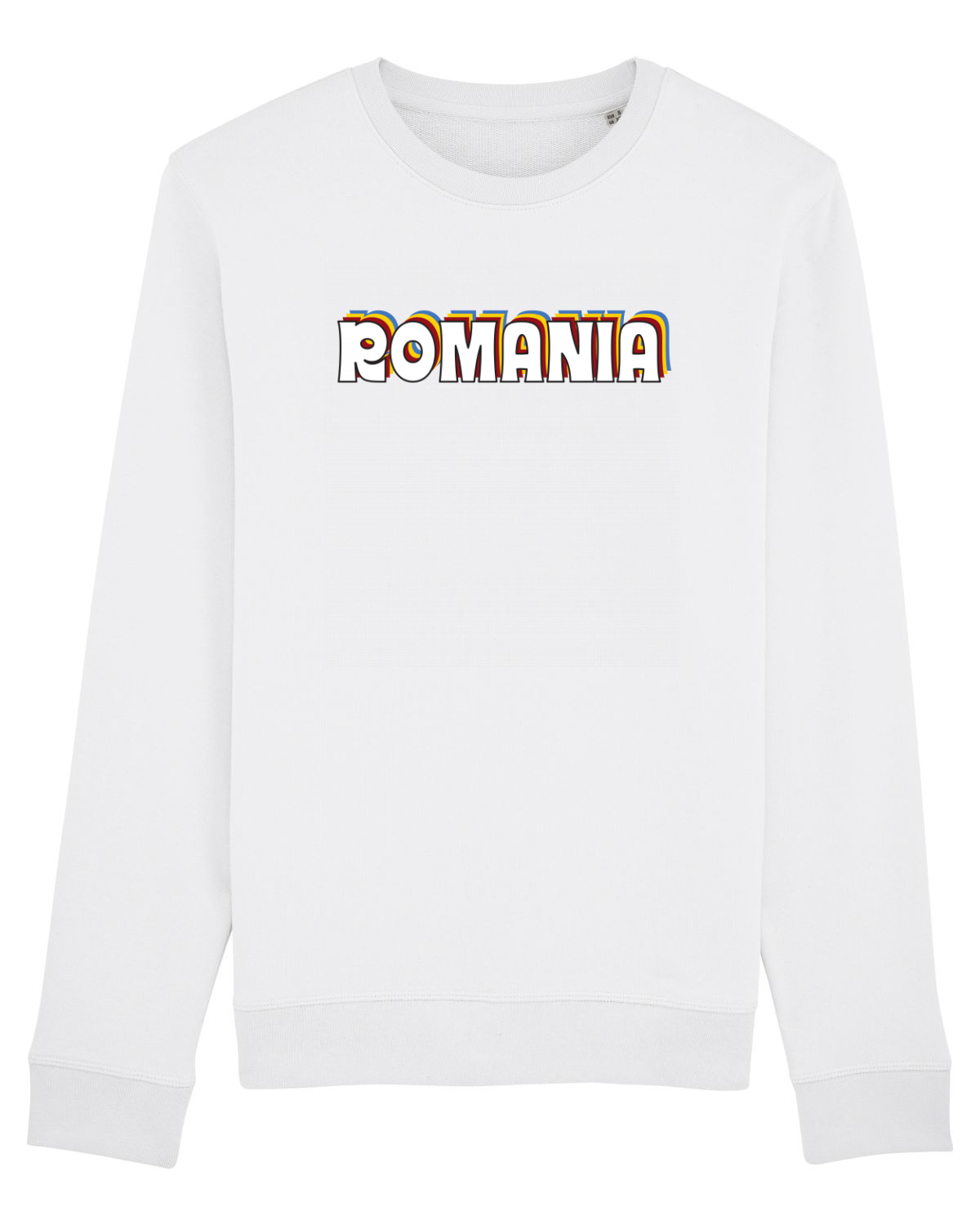Bluză mânecă lungă Unisex Rise White