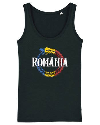 cu iz românesc: România - dragon tricolor Black
