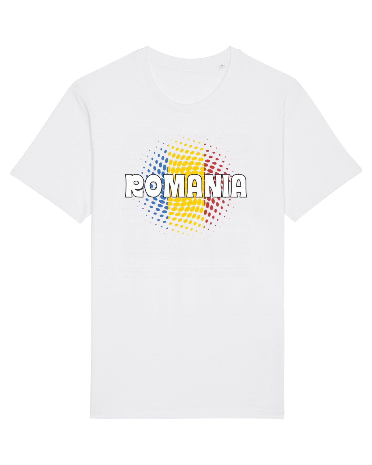 Tricou mânecă scurtă Unisex Rocker White