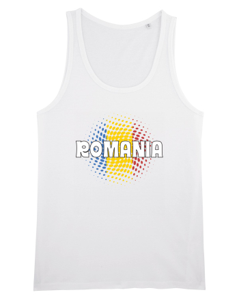 cu iz românesc: România - fundal tricolor #1 White