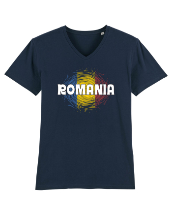 cu iz românesc: România - fundal tricolor #2 French Navy