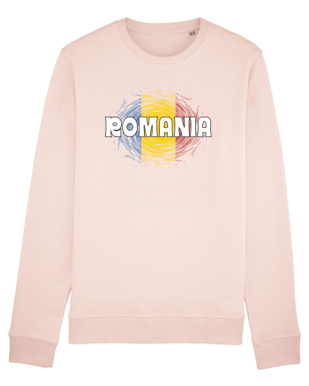 cu iz românesc: România - fundal tricolor #2 Candy Pink