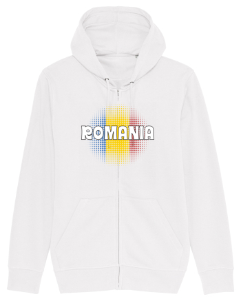 cu iz românesc: România - fundal tricolor #3 White
