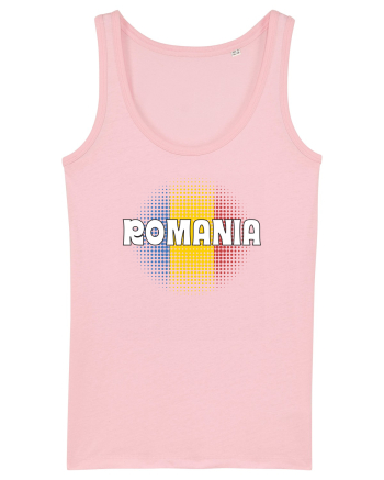 cu iz românesc: România - fundal tricolor #3 Cotton Pink