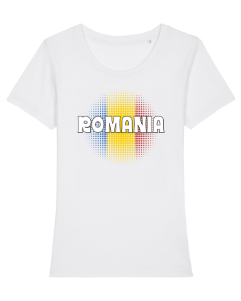 cu iz românesc: România - fundal tricolor #3 White