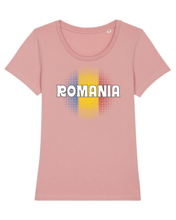 cu iz românesc: România - fundal tricolor #3 Canyon Pink