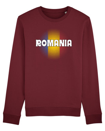 cu iz românesc: România - fundal tricolor #3 Burgundy