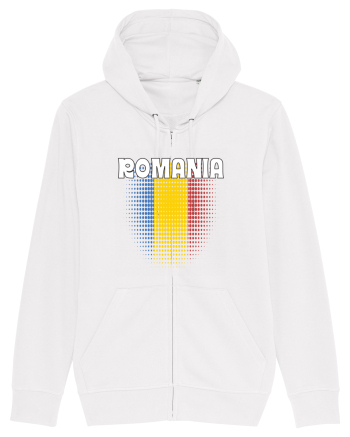 cu iz românesc: România - fundal tricolor #4 White