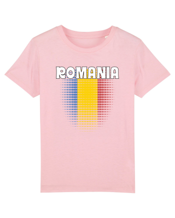 cu iz românesc: România - fundal tricolor #4 Cotton Pink