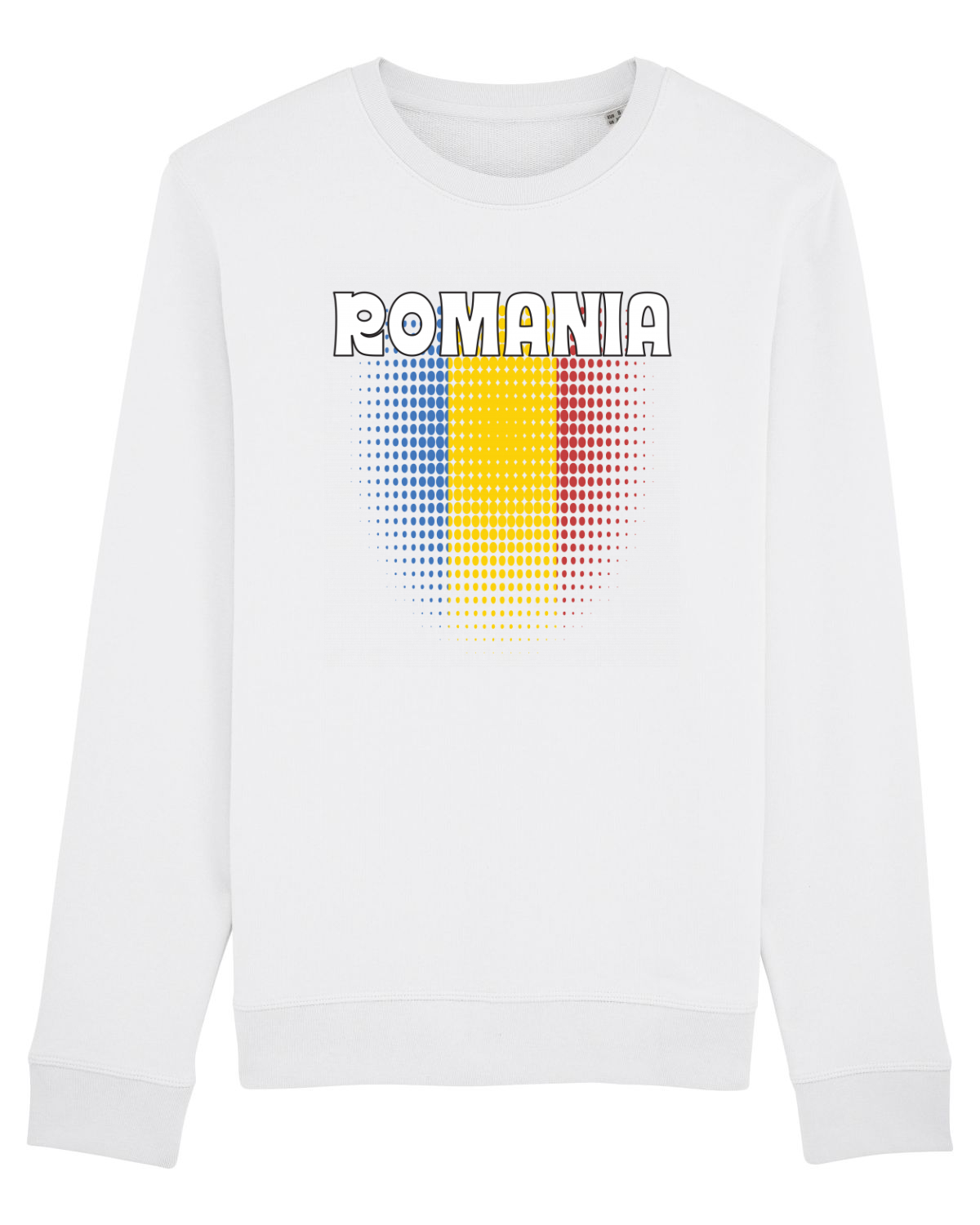 Bluză mânecă lungă Unisex Rise White