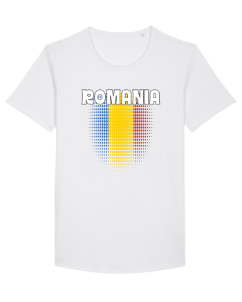 cu iz românesc: România - fundal tricolor #4 White
