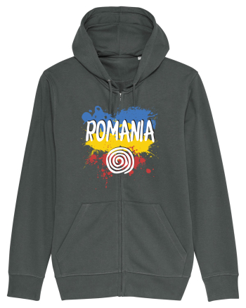 cu iz românesc: România - fundal tricolor #6 Anthracite
