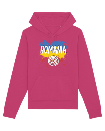 cu iz românesc: România - fundal tricolor #6 Raspberry
