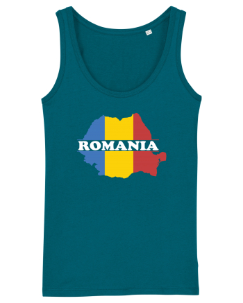 cu iz românesc: România - hartă tricoloră Ocean Depth