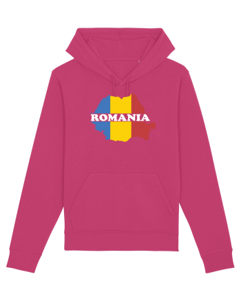 cu iz românesc: România - hartă tricoloră Raspberry