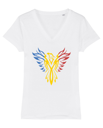 cu iz românesc: România - Phoenix tricolor White