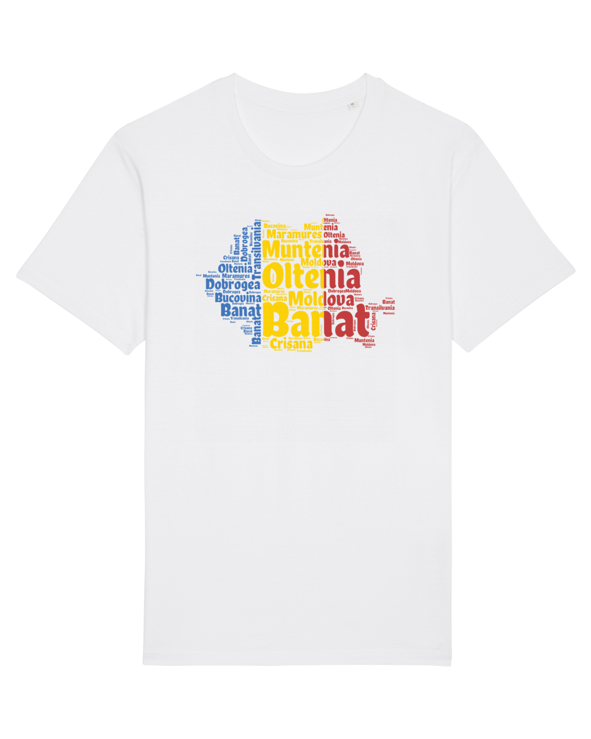 Tricou mânecă scurtă Unisex Rocker White