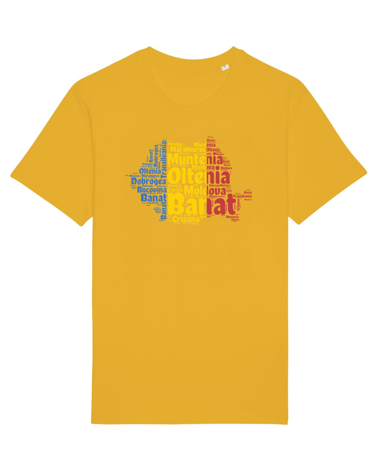 Tricou mânecă scurtă Unisex Rocker Spectra Yellow