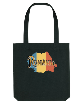 cu iz românesc: România - text decorativ Black