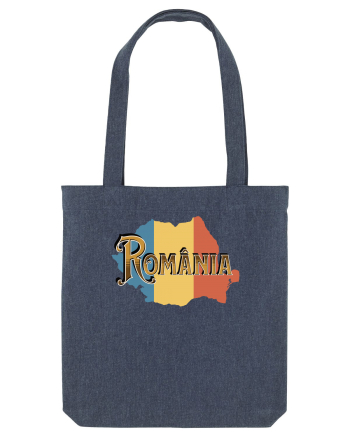 cu iz românesc: România - text decorativ Midnight Blue