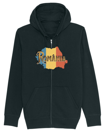 cu iz românesc: România - text decorativ Black