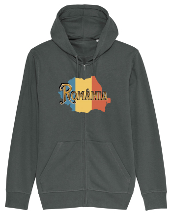 cu iz românesc: România - text decorativ Anthracite