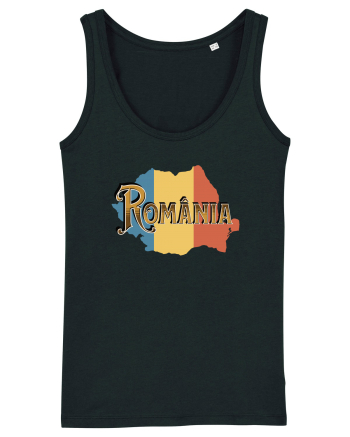 cu iz românesc: România - text decorativ Black