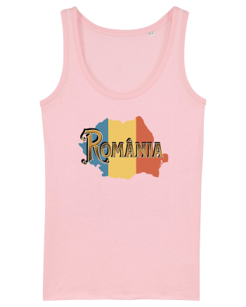 cu iz românesc: România - text decorativ Cotton Pink