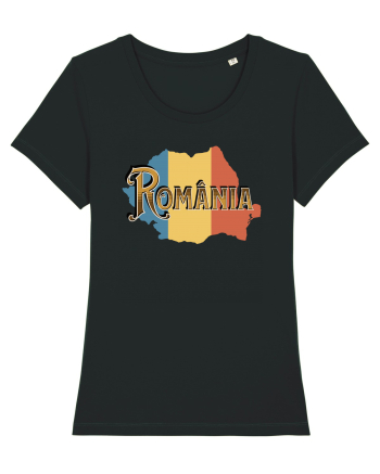 cu iz românesc: România - text decorativ Black