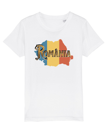 cu iz românesc: România - text decorativ White