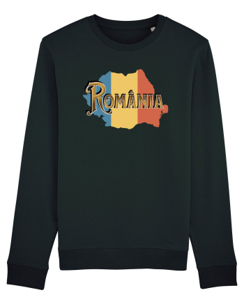 cu iz românesc: România - text decorativ Black