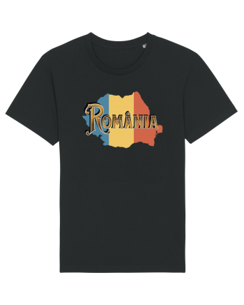 cu iz românesc: România - text decorativ Black