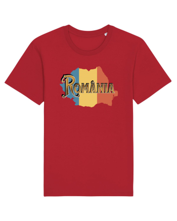 cu iz românesc: România - text decorativ Red