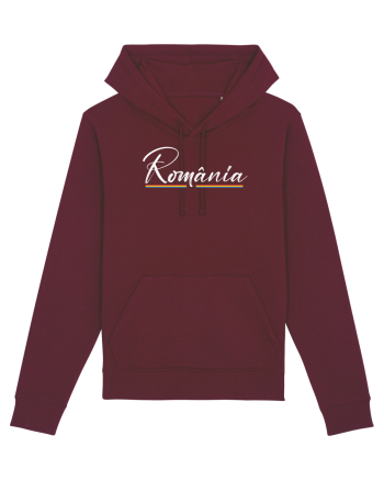 cu iz românesc: România subliniată Burgundy