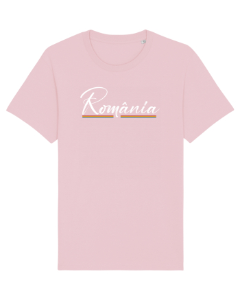 cu iz românesc: România subliniată Cotton Pink