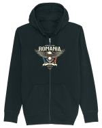 cu iz românesc: Romania united forever Hanorac cu fermoar Unisex Connector