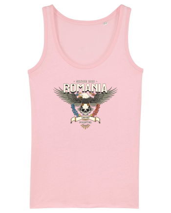 cu iz românesc: Romania united forever Cotton Pink