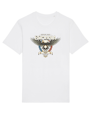 cu iz românesc: Romania united forever White