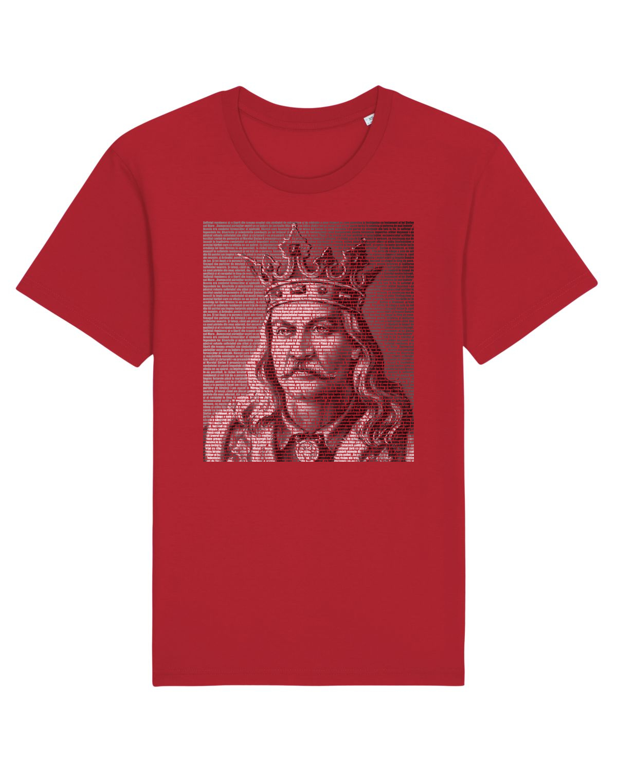 Tricou mânecă scurtă Unisex Rocker Red