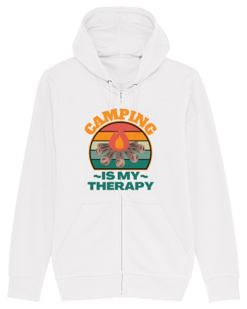 Camping Is My Therapy White