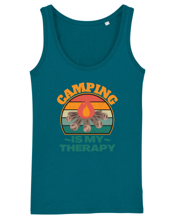 Camping Is My Therapy Ocean Depth