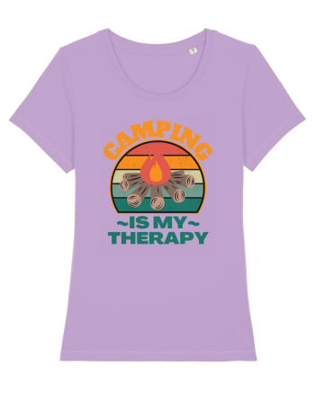 Camping Is My Therapy Lavender Dawn