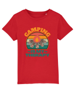 Camping Is My Therapy Tricou mânecă scurtă  Copii Mini Creator