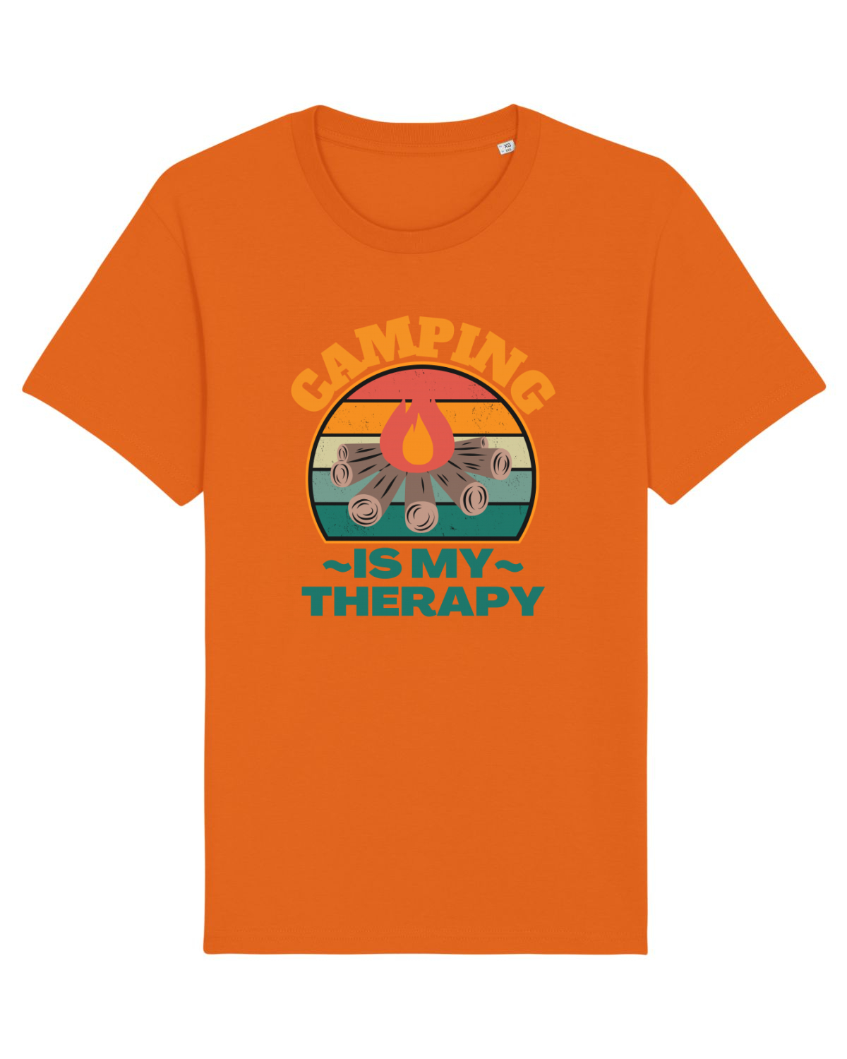 Tricou mânecă scurtă Unisex Rocker Bright Orange