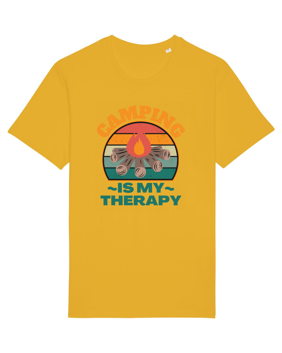 Tricou mânecă scurtă Unisex Rocker Spectra Yellow