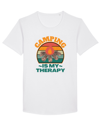 Camping Is My Therapy White