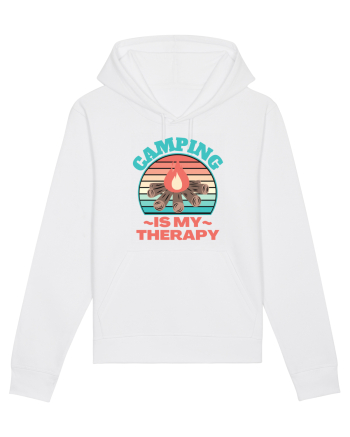 Camping Is My Therapy White