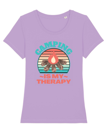 Camping Is My Therapy Lavender Dawn
