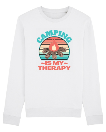 Camping Is My Therapy White